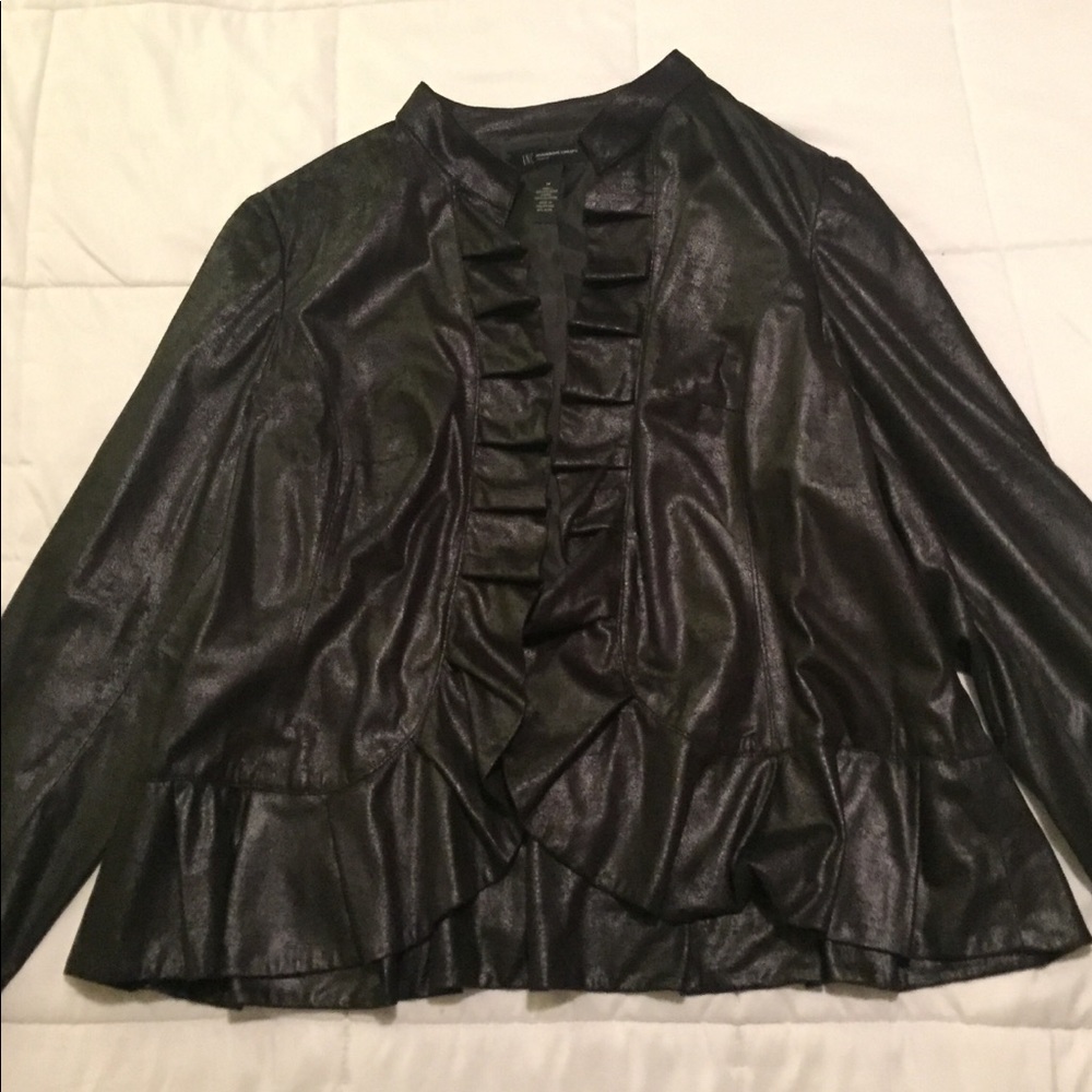NWT Black Suede Jacket